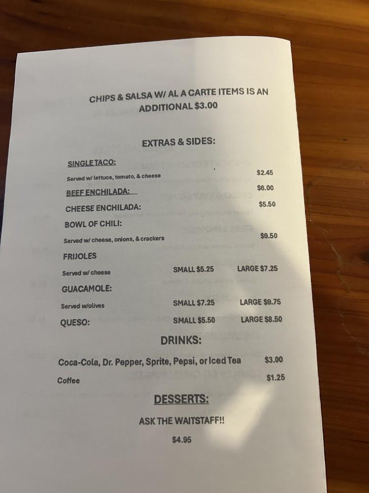 Log Cabin Inn Menu image 2